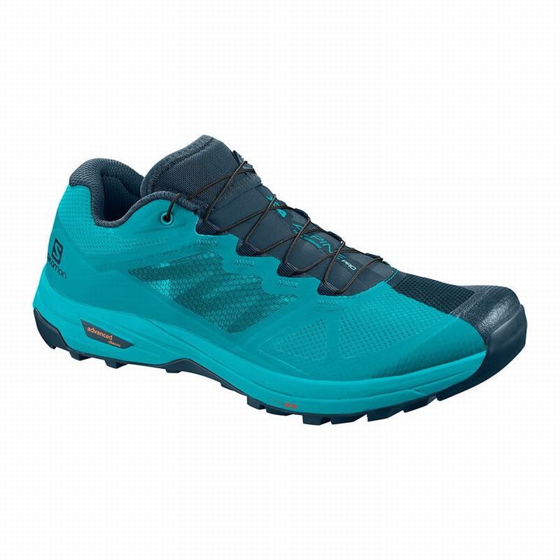 Zapatillas Trail Running Salomon Mujer Turquesa / Azules - Salomon Argentina X ALPINE W /PRO ,520781